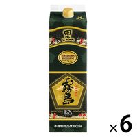 霧島酒造 本格焼酎 黒霧島EX 25度 1800ml 紙パック 1箱（6本入