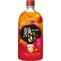 チョーヤ 梅酒 720ml 12個入り チョーヤ 極熟梅酒 熟リッチ 720ml 1本 - アスクル
