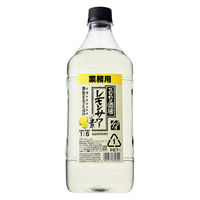 濃いめのレモンサワーの素 ペット1.8L 1本 サッポロ リキュール