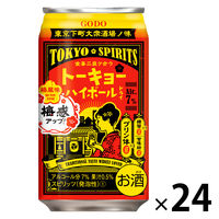 ハイボール トーキョーハイボール 梅風味 350ml 1ケース(24本) 合同酒精