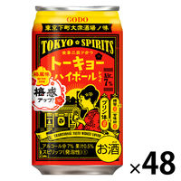 ハイボール トーキョーハイボール 梅風味 350ml 2ケース(48本) 合同酒精