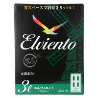 白ワイン ボックス エルヴィエント アイレン BIB 3L 南アルプスワインアンドビバレッジ 1個