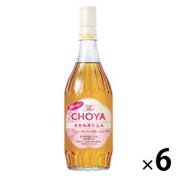 ノンアルコール チョーヤ 酔わない TheCHOYA本格梅酒仕込み 1ケース（700ml×6本入） 本格梅酒テイスト飲料