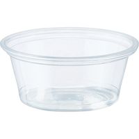 シモジマ 透明カップ　ＡーＰＥＴ　２オンス　浅型　50個／パック 004526001 1袋（50個入）