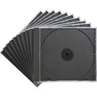 サンワサプライ Blu-ray・DVD・CDケース（10枚セット・ブラック） FCD-PN10BKN 1個