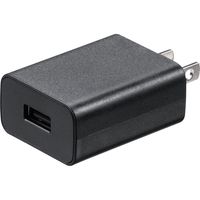サンワサプライ USB充電器（2A・ブラック） ACA-IP87BK 1個