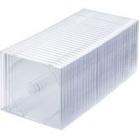 サンワサプライ Blu-ray・DVD・CDケース（30枚セット・クリア） FCD-PN30CLN 1個