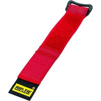 RIP-TIE(リップタイ) ケーブルラップ バックル 25.4mmX152.4mm 3本入 赤 HB-06-003-RD 1袋(3本)（直送品）