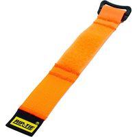 RIP-TIE（リップタイ） ケーブルラップ バックル 25.4mmX152.4mm 100本入 ネオンオレンジ HB-06-100-NO（直送品）