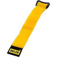RIP-TIE（リップタイ） ケーブルラップ バックル 25.4mmX152.4mm 100本入 黄 HB-06-100-Y（直送品）