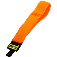 RIP-TIE（リップタイ） ケーブルラップ ゴムひも 25.4mmX457.2mm 100本入 ネオンオレンジ HE-18-100-NO（直送品）