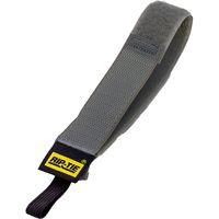 RIP-TIE（リップタイ） ケーブルラップ ゴムひも 25.4mmX609.6mm 100本入 灰 HE-24-100-GY（直送品）