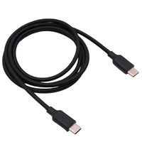 アスクル限定　USB充電ケーブルCーC黒1m　PD100W ASーCCBN‐1 1個 オリジナル