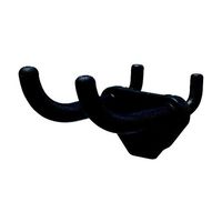 光 パンチングボード用樹脂2連フック黒(1P2コ入) PBPF-211 1パック(2個) 67-2245-22（直送品）