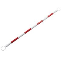 日本緑十字社 トラ柄コーンバー(伸縮タイプ) SRWー013 40.5(35)mmΦ×1.7~3m 122340 1本（直送品）