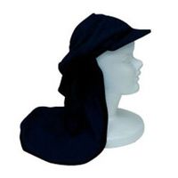 カヴァーワーク つば付き頭カバー ブラック 4320ーBK 1セット(6個)（直送品）