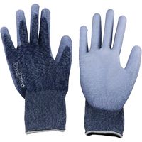 CUC DiVaiZ ポリウレタンカバーリング手袋 紺白杢 LLサイズ 2010AZー157ーLL 1セット(15双)（直送品）