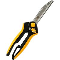 藤原産業 SK11 ステン万能鋏EX ストレート MSASー215S 1セット(2丁)（直送品）