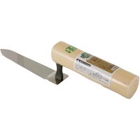 藤原産業 緑長 しなるヘラコテ 板厚0.5mm 笹刃 120mm 16355 1セット(2本)（直送品）