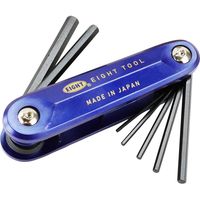 藤原産業 SK11 ナイフ型六角棒レンチ 7本組 SFHW07M 1セット(3組)（直送品）