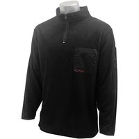 藤原産業 SK11 フルボーダー ハーフジップ ブラック Mサイズ 720911BLKーM 1セット(2枚)（直送品）