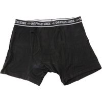 藤原産業 SK11 バンブ― ボクサーブリーフ ブラック Lサイズ 523512BKーL 1セット(4枚)（直送品）