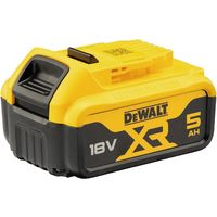 ポップリベット・ファスナー DEWALT デウォルト 18V 5.0Ah XRシリーズ リチウムイオンバッテリー DCB184ーJP 1個（直送品）