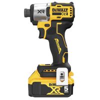 DEWALT デウォルト 18V ブラシレスモーター 電動インパクトドライバー バッテリー2個付 DCF845P2TーJP 1台（直送品）