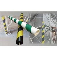 マックス 反射パイプクッション 48.6φ用 黄黒 KMAXー235 1セット(25本)（直送品）