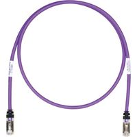 パンドウイットコーポレーション PANDUIT CAT6A/CAT6 シールドパッチコード 20m 紫 STP6X20MVL 1本（直送品）