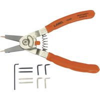 A&E LANGTOOLS ラングツール スナップリングプライヤー 軸穴兼用 爪交換式 1435 1丁（直送品）