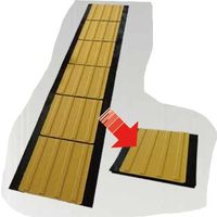 マックス 仮設用点字マット 誘導(線) KMAXー161 1枚（直送品）