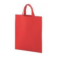 マスダ PPマチ付きバッグ レッド PP-602-PP05 1セット(10個)（直送品）