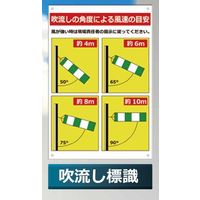 マックス 吹流し標識 450x300 KMAXー272 1枚（直送品）