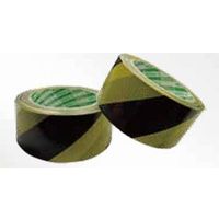 マックス 養生トラテープ KMAXー464 W50mmx25mx0.15mm 黄黒 1セット(30巻)（直送品）