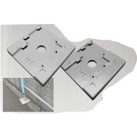 マックス 次世代・くさび&枠組足場用樹脂敷板 W ベース 120角用 KMAXー475 1セット(50枚)（直送品）