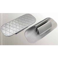 マックス 樹脂製側溝用穴カバー SKプレート 対応幅(15~50mm) KMAXー504 1セット(50個)（直送品）