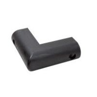 マックス カーストッパー用出隅コーナー D型 D130xH150用 黒 KMAXー896 1個（直送品）