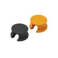 マックス カーストッパー用ボルト穴キャップ D型 2種類兼用 黒 KMAXー897 1セット(5個)（直送品）