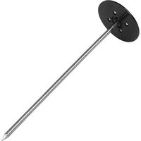 ミネ 太釘パット黒ちゃん20cm 20P 00735 1セット(4組)（直送品）