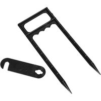 ミネ 二本で押える板付き 30P 00771 1セット(2組)（直送品）