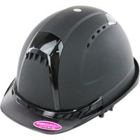 藤原産業 TOYO マット塗装ヘルメット黒 NO.391FーSーC 1個（直送品）