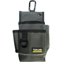 中林製作所 冒険倶楽部 タフレーベル 軽作業道具ケース カラビナ付 FBー73 1セット(2個)（直送品）