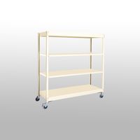 扶桑金属工業 中量キャスターラック(GSN型/150kgタイプ) GSN-K1218B4DC 1台（直送品）