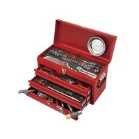 KTC 80点組 9.5SQ 自動車・二輪整備用 スタンダードセット ツールチェスト レッド 【2025年SKセール】 SK38026XR（直送品）
