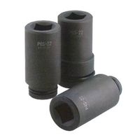 水戸工機 3/4 インパクトレンチ用 レールねじ釘ソケット 22MM P6S-22 1ケ（直送品）