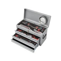 KTC 66点組 9.5SQ 自動車・二輪整備用 スタンダードセット ツールチェスト シルバー 2025SKセール SK36626XS（直送品）