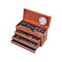 KTC 66点組 9.5SQ 自動車・二輪整備用 スタンダードセット ツールチェスト オレンジ 2025SKセール SK36626XCRA（直送品）