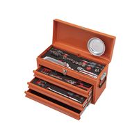 KTC 66点組 9.5SQ 自動車・二輪整備用 スタンダードセット ツールチェスト オレンジ 2025SKセール SK36626XCR（直送品）
