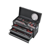 KTC 66点組 9.5SQ 自動車・二輪整備用 スタンダードセット ツールチェスト マッドグレー 2025SKセール SK36626XMG（直送品）